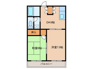 エトワールE棟の物件間取画像